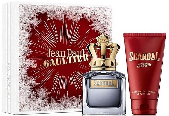 Jean Paul Gaultier Scandal Pour Homme - Набор (edt/50ml + sh/gel/75ml) — фото N1