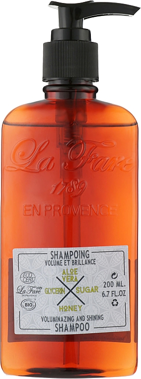 Шампунь для объема и сияния волос - La Fare 1789 Voluminazing and Shining Shampoo — фото N1