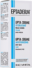 Духи, Парфюмерия, косметика Увлажняющий крем для лица - Eptaderm Epta Creme Moisturuzing Face Cream