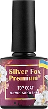 Парфумерія, косметика Топ для гель-лаку, 8 мл - Silver Fox Rose Heart Clear