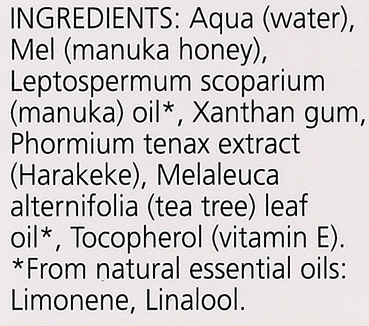Гель с маслом и нектаром мануки для жирной и комбинированной кожи - Living Nature Manuka Honey Gel — фото N6