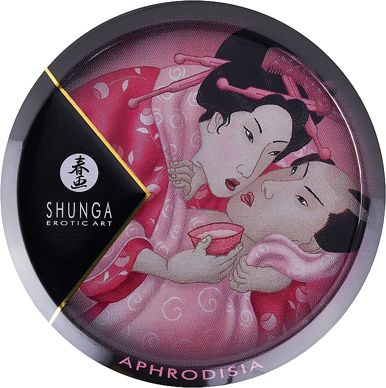 Масажна свічка "Пелюстки троянд" - Shunga Massage Candle Rosa Petals — фото N2