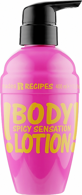 Лосьон для тела "Острые ощущения" - Mades Cosmetics Recipes Spicy Sensation Body Lotion — фото N1