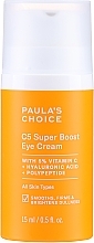 Парфумерія, косметика Концентрований крем для очей із вітаміном С - Paula's Choice C5 Super Boost Eye Cream