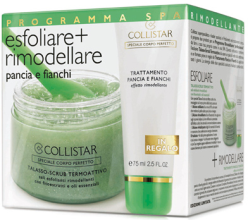 Парфумерія, косметика Скраб термоактивний Collistar Thermoactive Talasso-Scrub 700g + Крем Collistar Abdomen Hip And Treatment 75ml - SPA-програма