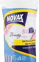 Парфумерія, косметика Ватні косметичні диски, 50 шт. - Novax Cosmetic Pads