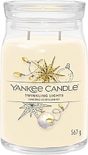 Ароматическая свеча в банке "Twinkling Lights", 2 фитиля - Yankee Candle Singnature — фото N2