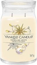 Ароматична свічка в банці "Twinkling Lights", 2 ґноти - Yankee Candle Singnature — фото N2