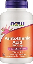 Духи, Парфюмерия, косметика Капсулы "Пантотеновая кислота", 500 мг - Now Foods Pantothenic Acid