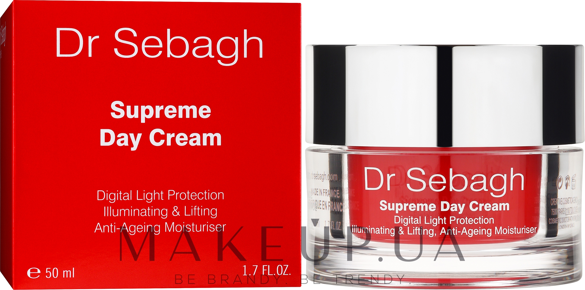 Восстанавливающий дневной крем глубокого действия - Dr. Sebagh Supreme Day Cream — фото 50ml