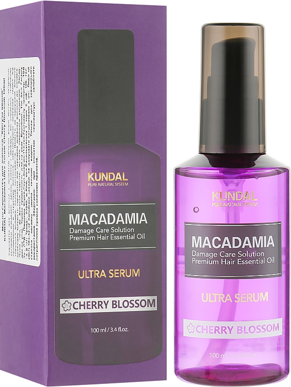 Сироватка для волосся "Квіти вишні" - Kundal Macadamia Cherry Blossom Ultra Serum — фото N1