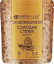 Парфумерія, косметика Замінник цукру, солодка стевія, ваніль 1:1 - Green Leaf
