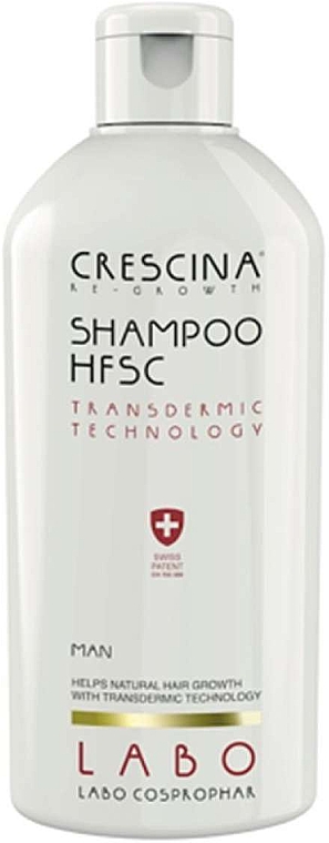 Шампунь для стимуляції росту волосся у чоловіків, з трансдермальною формулою - Crescina Re-Growth Shampoo HFSC Transdermic Technology — фото N1