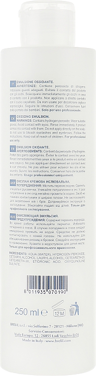 Окислительная эмульсия - Brelil Soft Perfumed Cream Developer 10 vol. (3%) — фото N2