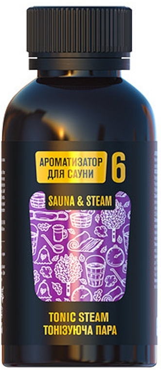 Ароматизатор для сауни "Тонізувальна пара" - ФітоБіоТехнології Golden Pharm 6 Sauna & Steam Tonic Steam — фото N1