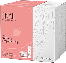 Набор - Floslek Snail Set (f/cr/50ml + elixir/30ml)  — фото N1