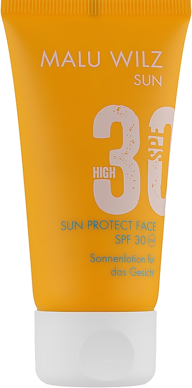 Лосьон солнцезащитный для лица - Malu Wilz Sun Protect Face SPF 30 — фото N1
