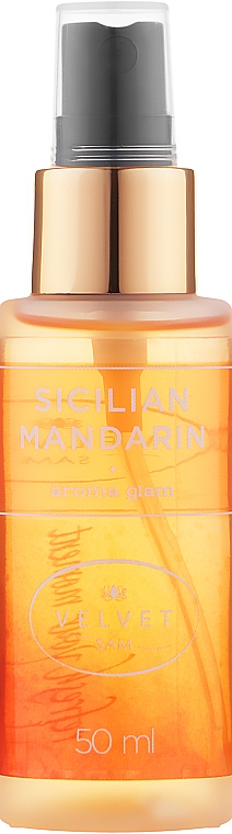 Аромаспрей для тіла "Sicilian Mandarin" - Velvet Sam Aroma Glam — фото N1