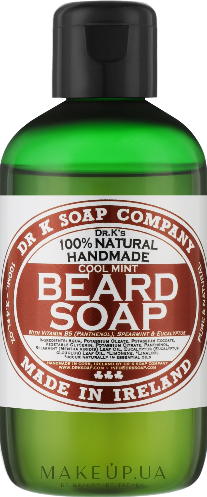 Шампунь для бороды "Прохладная мята" - Dr K Soap Company Beard Soap Cool Mint — фото 100ml