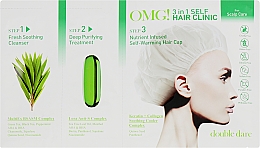 Парфумерія, косметика Комплекс 3 в 1 для жирної шкіри голови - Double Dare OMG! 3in1 Self Hair Clinic Scalp Care