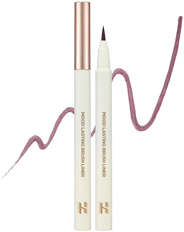 Подводка для глаз - Holika Holika Mood Lasting Brush Liner Tarose Collection — фото N2