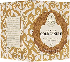 Ароматическая свеча "Юбилейная золотая" - Nesti Dante 60th Anniversary Gold — фото N2