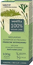 Парфумерія, косметика Шампунь проти випадання волосся - Venita Vegan Powder Shampoo Anti-Hair Loss