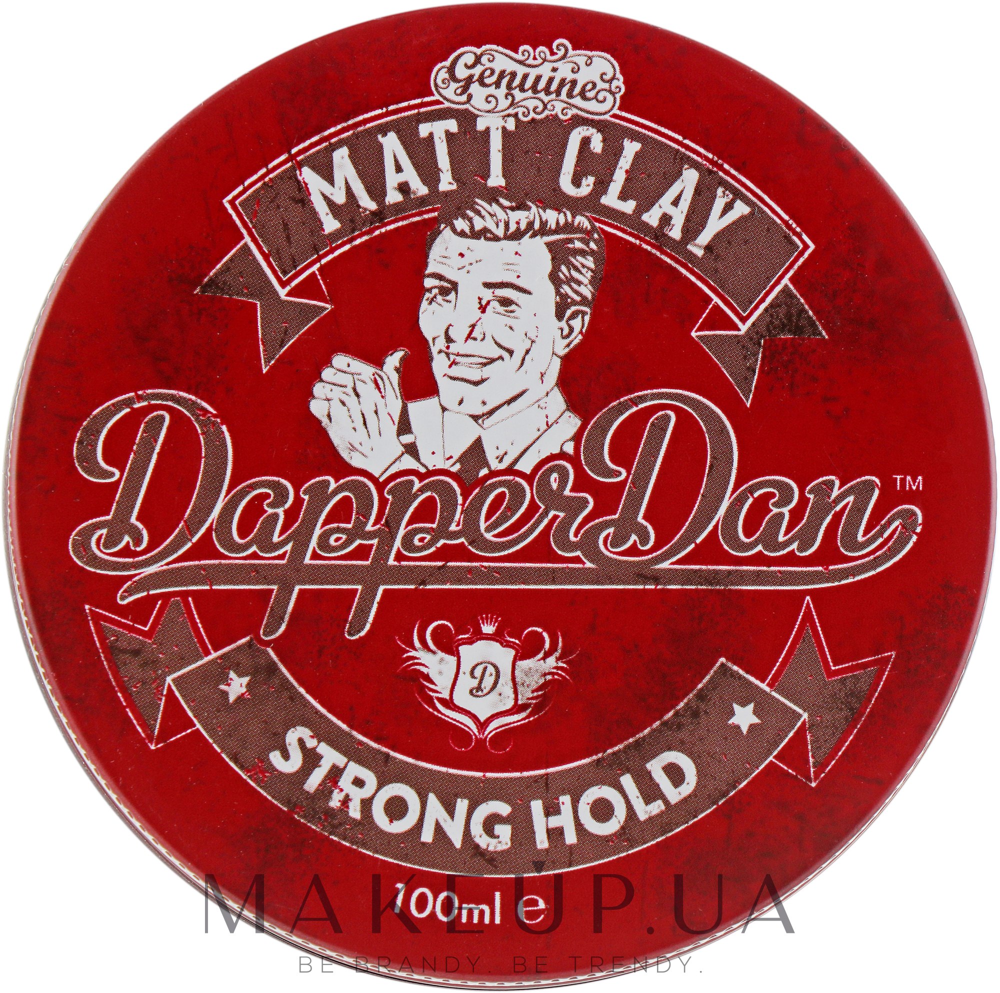 Глина для укладки волос сильной фиксации - Dapper Dan Matt Clay Strong Hold — фото 100ml