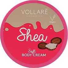 Відновлювальний крем для тіла з маслом ши - Vollare Shea Regenerating S.O.S. Soft Body Cream — фото N1