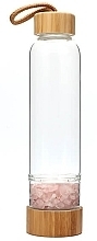 Парфумерія, косметика Пляшка для води з кристалами рожевого кварцу - Yeye
