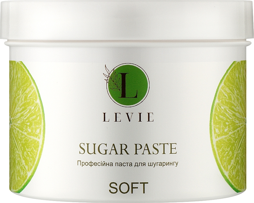 Профессиональная паста для шугаринга "Лайм" - Levie Sugar Paste Soft — фото N1