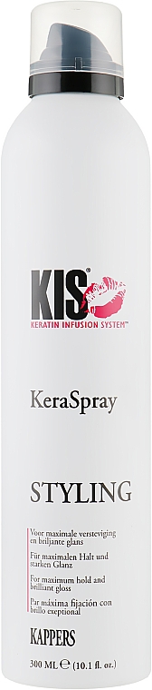 Сухой лак для максимальной фиксации - Kis Care Styling KeraSpray — фото N3
