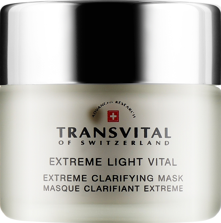 Маска для лица осветляющая - Transvital Extreme Light Vital Extreme Clarifying Mask 