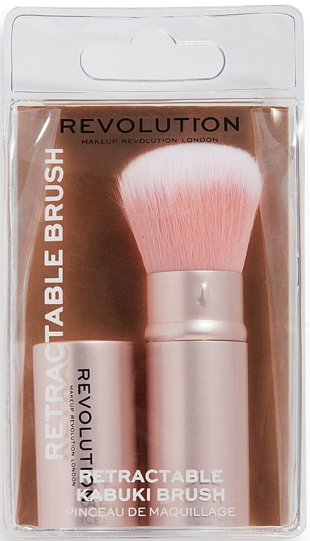 Пензель кабукі - Makeup Revolution Create Retractable Kabuki Brush — фото N1