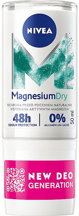 Дезодорант шариковый - NIVEA Femme Magnesium Dry Fresh Deodorant — фото N2