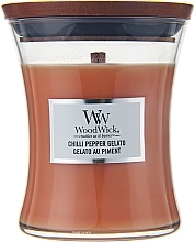 Ароматическая свеча в стакане - WoodWick Chilli Pepper Gelato — фото N2
