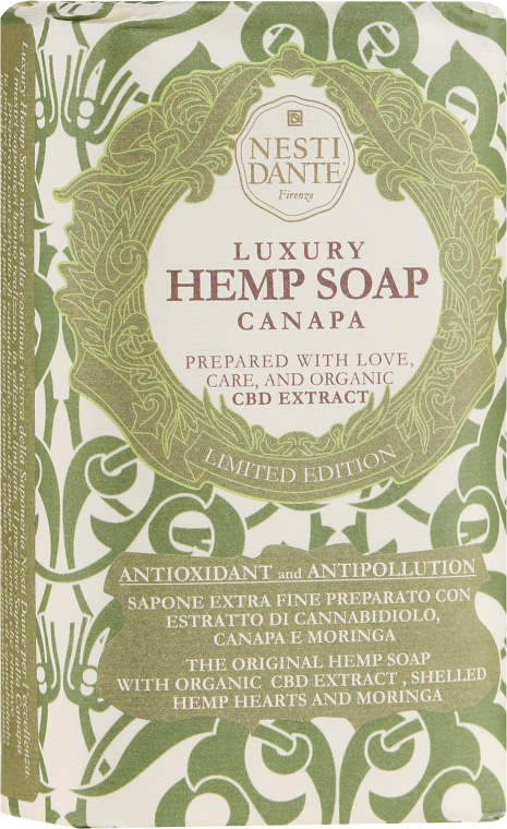 Мило "Розкішне конопляне" - Nesti Dante Luxury Hemp Soap — фото N1
