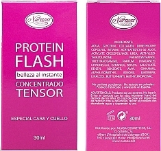 Концентрированная сыворотка для лица - Nurana Protein Flash Tensor Concentrated Serum — фото N2