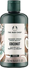 Крем-гель для душу "Кокос" - The Body Shop Coconut Vegan Shower Cream — фото N1