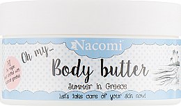 Масло для тіла, з олією виноградних ксточок і маслом ши - Nacomi Body Butter Summer in Creece — фото N2