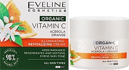 Відновлювальний крем з вітаміном С - Eveline Cosmetics Organic Vitamin C Cream — фото N2