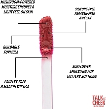 Румяна для лица - TheBalm Talk is Cheek Blush Cream — фото N3