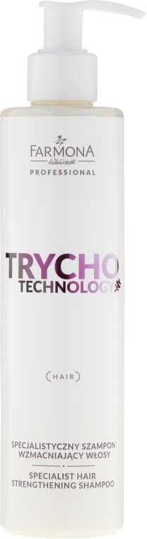 Спеціалізований шампунь для зміцнення волосся - Farmona Trycho Technology Specialist Hair Strengthening Shampoo — фото N1