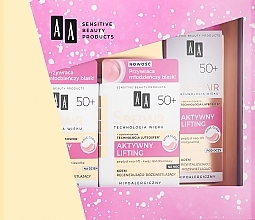 Духи, Парфюмерия, косметика Набор - AA Age Technology 5 Repair 50+ (d/cr/50ml + n/cr/50ml + eye/cr/15ml)