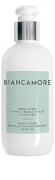 Крем для тела на основе оливкового масла - Biancamore Body Lotion Buffalo Milk And Organic Olive Oil — фото N1