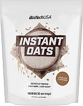 Замінник харчування "Вівсяні пластівці" зі смаком горіха - BioTech Instant Oats Hazelnut — фото N1