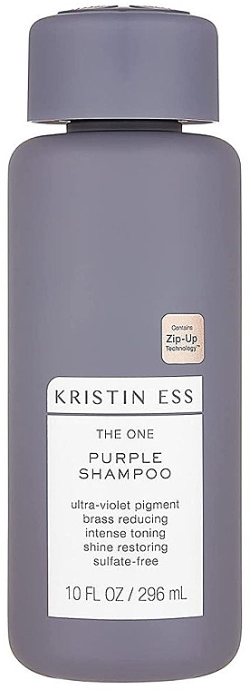 Фиолетовый шампунь для блондинок и брюнеток - Kristin Ess The One Purple Shampoo — фото N1