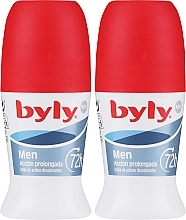 Парфумерія, косметика Набір - Byly For Men Deodorant Roll-On (2xdeo/50ml)