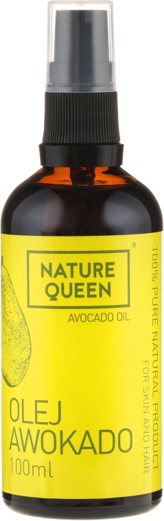 Косметическое масло "Авокадо" - Nature Queen Avocado Oil — фото N1