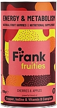 Парфумерія, косметика Харчова добавка для енергії та метаболізму - Frank Fruities Energy & Metabolism Vitamin Fruit Gummies